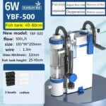 110V 220V SUNSUN Fish Tank Aquarium Filter Oxygen Filter YBF-500 Circulation Three-in-One Circulation Water Pump Wall-mounted - Image 6