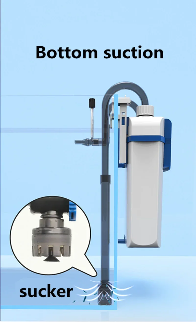 110V 220V SUNSUN Fish Tank Aquarium Filter Oxygen Filter YBF-500 Circulation Three-in-One Circulation Water Pump Wall-mounted 110V 220V SUNSUN Fish Tank Aquarium Filter Oxygen Filter YBF-500 Circulation Three-in-One Circulation Water Pump Wall-mounted