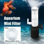 Mini Aquarium Filter Fish Tank Bio Sponge Filter Media Multi Layers Internal Filter for Small Fish Tank Filters Air Pumps - Image 2
