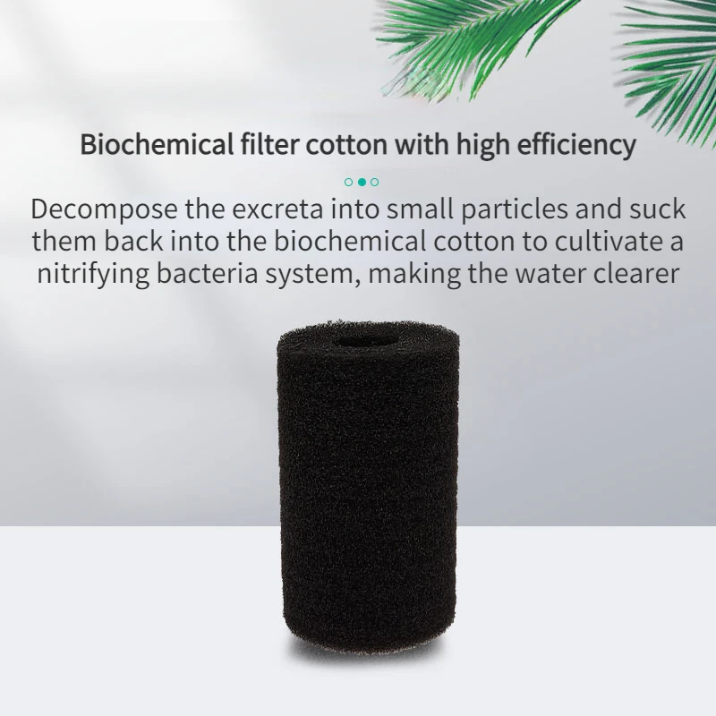 Mini Aquarium Filter Fish Tank Bio Sponge Filter Media Multi Layers Internal Filter for Small Fish Tank Filters Air Pumps