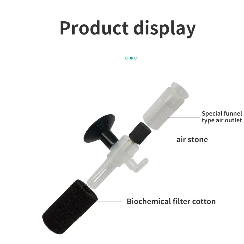 Mini Aquarium Filter Fish Tank Bio Sponge Filter Media Multi Layers Internal Filter for Small Fish Tank Filters Air Pumps