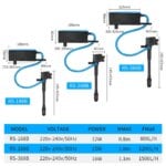 3in1 Top Filter Aquarium Submersible Pump Fish Tank Upper Filter Belt Filter Box Oxygenation - Image 6