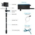 3in1 Top Filter Aquarium Submersible Pump Fish Tank Upper Filter Belt Filter Box Oxygenation - Image 4