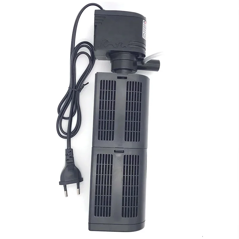 240V 18W Aquarium Filter Pump For Fish Tank Internal Submersible Pump Spray Flow Biological Plus Power Filter Pump