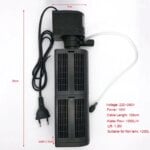 240V 18W Aquarium Filter Pump For Fish Tank Internal Submersible Pump Spray Flow Biological Plus Power Filter Pump - Image 5