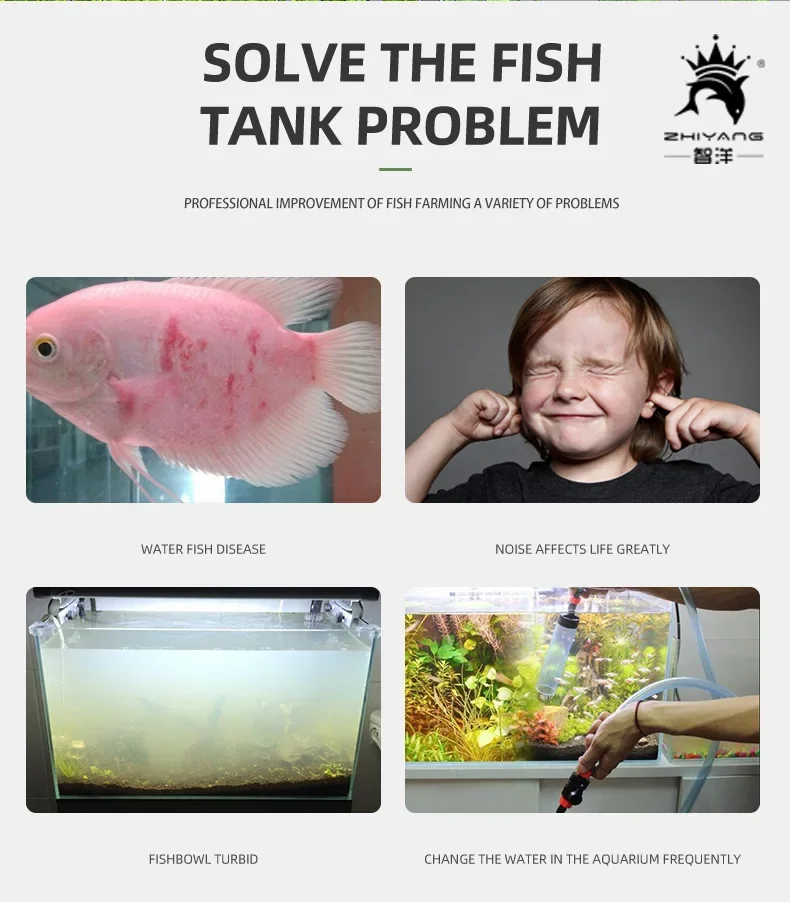 External Filter for Fish Tank Aquarium Waterfall Filter Pump Hanging Fish Tank Filter with Degreasing Membrane Wall-Mounted