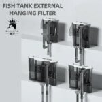 External Filter for Fish Tank Aquarium Waterfall Filter Pump Hanging Fish Tank Filter with Degreasing Membrane Wall-Mounted - Image 3