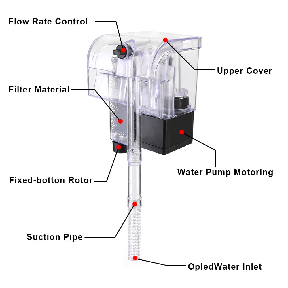 Water Pumps External Hang Up Filter Oxygen Submersible Water Purifier Mini Aquarium Filter for Aquarium Fish Tank Filter Water Pumps External Hang Up Filter Oxygen Submersible Water Purifier Mini Aquarium Filter for Aquarium Fish Tank Filter
