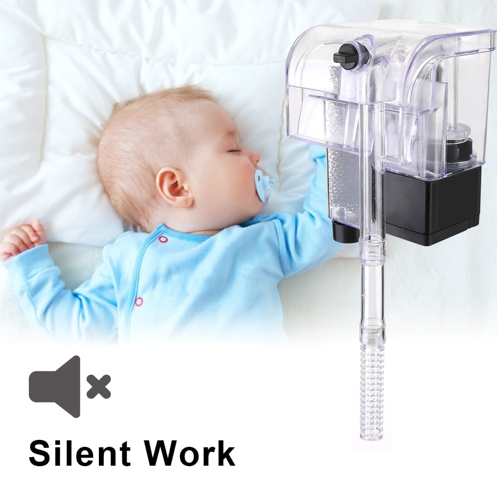 Water Pumps External Hang Up Filter Oxygen Submersible Water Purifier Mini Aquarium Filter for Aquarium Fish Tank Filter Water Pumps External Hang Up Filter Oxygen Submersible Water Purifier Mini Aquarium Filter for Aquarium Fish Tank Filter