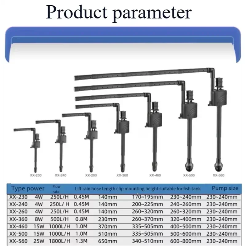 3-in-1 Fish Tank Submersible Pump Top Filter Universal Matching Pump Built-in Pump Oxygenated Circulation Fish Tank Filter 3-in-1 Fish Tank Submersible Pump Top Filter Universal Matching Pump Built-in Pump Oxygenated Circulation Fish Tank Filter