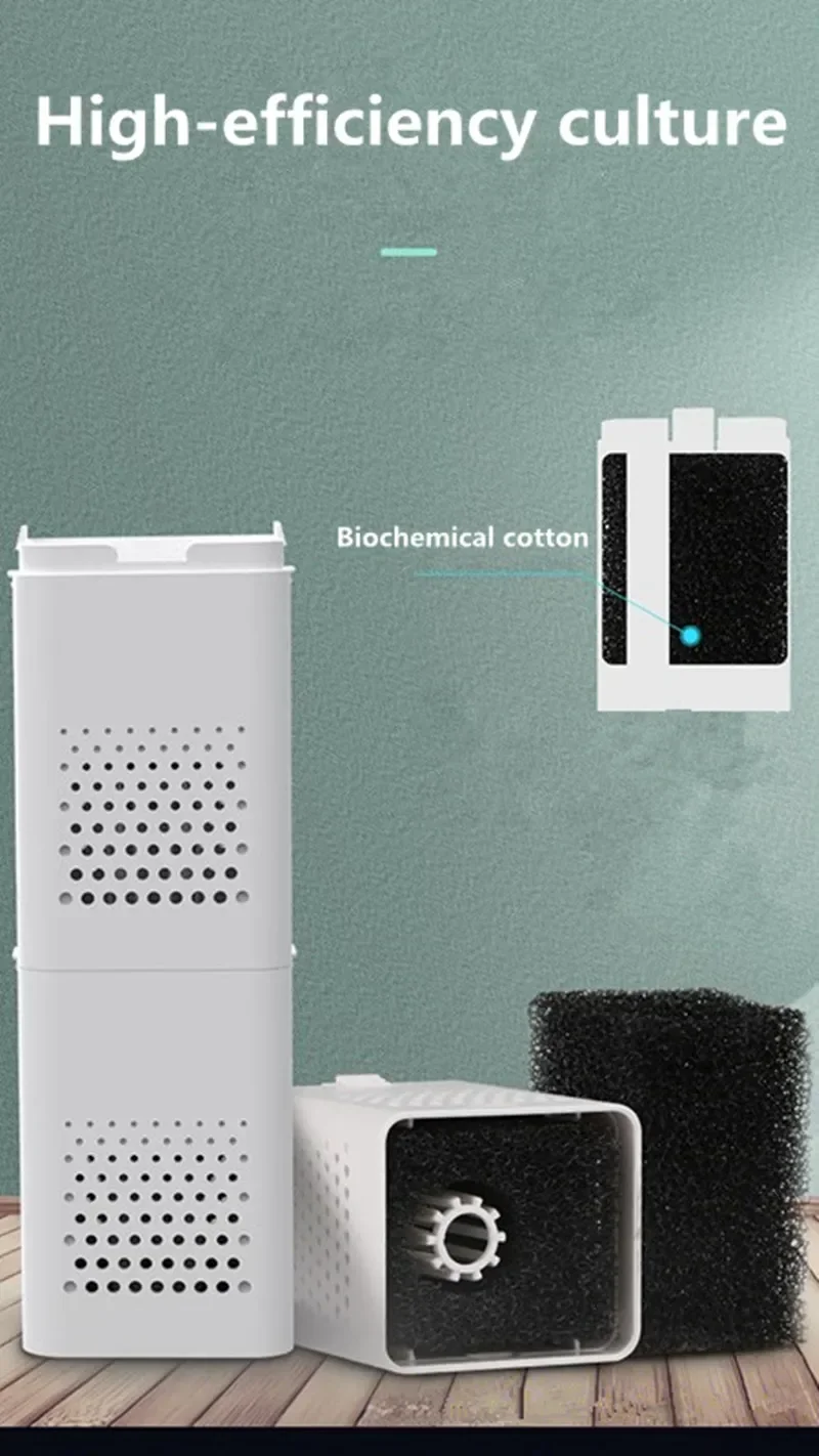 Aquarium 3 in 1 Filter for Aquarium Fish Tank Filter Mini Fish Tank Filter Aquarium Oxygen Submersible Water Purifier Aeration Aquarium 3 in 1 Filter for Aquarium Fish Tank Filter Mini Fish Tank Filter Aquarium Oxygen Submersible Water Purifier Aeration