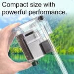 Aquarium Filter Fish Tank Silent Water Pump Purification Circulation External Filter Increase Oxygen Waterfall 220V 3w 250L/H - Image 2