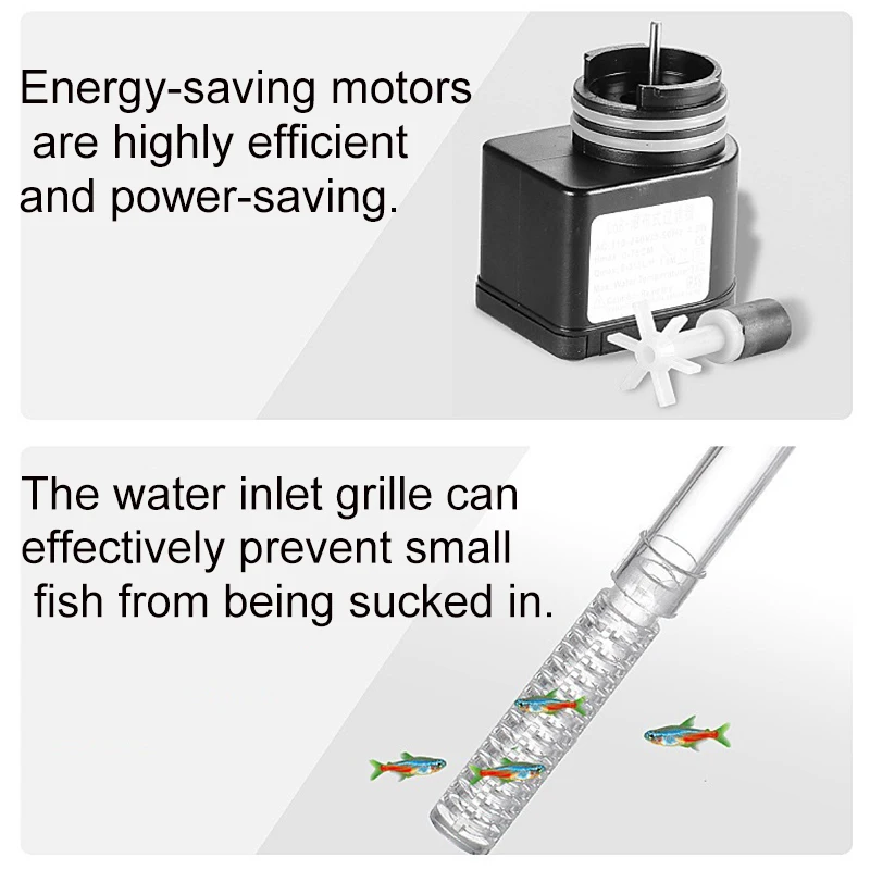 Aquarium Filter Fish Tank Silent Water Pump Purification Circulation External Filter Increase Oxygen Waterfall 220V 3w 250L/H Aquarium Filter Fish Tank Silent Water Pump Purification Circulation External Filter Increase Oxygen Waterfall 220V 3w 250L/H