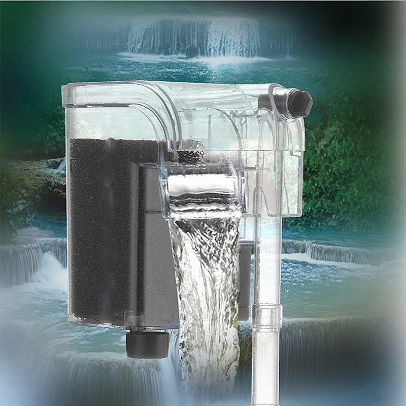 Aquarium Filter Fish Tank Silent Water Pump Purification Circulation External Filter Increase Oxygen Waterfall 220V 3w 250L/H Aquarium Filter Fish Tank Silent Water Pump Purification Circulation External Filter Increase Oxygen Waterfall 220V 3w 250L/H