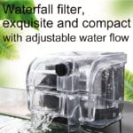 Aquarium Filter Fish Tank Silent Water Pump Purification Circulation External Filter Increase Oxygen Waterfall 220V 3w 250L/H - Image 3