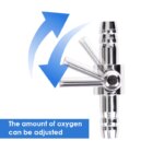 1 2 3 4 5 Way Aquarium Air Splitter Valve Fish Tank Air Pump Flow Splitter Distributor Pump Valve Tap Lever Control Switch Valve - Image 4