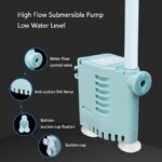 New Fish Tank Waterfall Filter Box Wall Mounted Built-in Silent Circulating Water Purifier For Aquarium Tank Box With Water Pump - Image 6