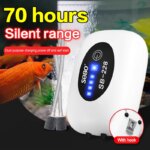SOBO Aquarium Fish Tank Oxygen Air Pump Compressor Charging Silent USB with Battery Portable Fishing Oxygenator 6000mA Outdoor - Image 3