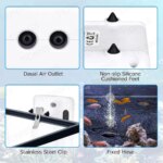 Aquarium Fish Tank Oxygen Pump Charging Dual-Purpose Air Pump Usb Lithium Battery Household Portable Fishing Mute 6000mA Outdoor - Image 5