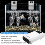 Aquarium Fish Tank Oxygen Pump Charging Dual-Purpose Air Pump Usb Lithium Battery Household Portable Fishing Mute 6000mA Outdoor - Image 3