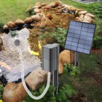 Solar Powered Pond Aerator Solar Pond Pump Aquarium Aerator Air Bubbler Aquarium Bubbler Pump Pond Aerator Solar Air Pump Fish - Image 5