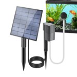 Solar Powered Pond Aerator Solar Pond Pump Aquarium Aerator Air Bubbler Aquarium Bubbler Pump Pond Aerator Solar Air Pump Fish - Image 2