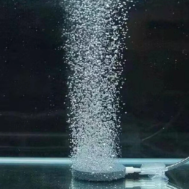 4/6/8/10cm Air Bubble Stone Aquarium Aerator Pond Pump Air Stone Bubble Disk Aquarium Air Pump Hydroponic Oxygen Plate