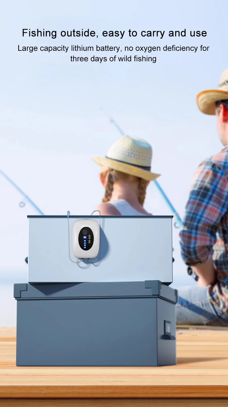 SOBO Aquarium Fish Tank Oxygen Air Pump Compressor Charging Silent USB with Battery Portable Fishing Oxygenator Outdoor Air Pump SOBO Aquarium Fish Tank Oxygen Air Pump Compressor Charging Silent USB with Battery Portable Fishing Oxygenator Outdoor Air Pump