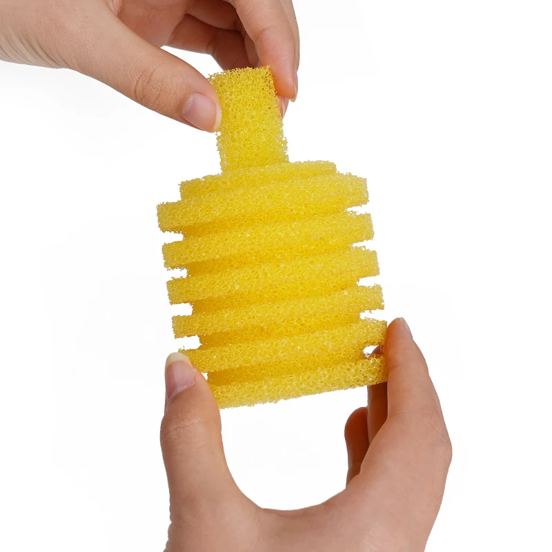 2-10pcs Fish Tank Filter Sponge Built In Filter Element Yellow Cotton Core Fish Tank Replacement Sponge Pet Aquarium Accessories
