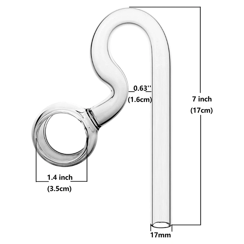 Aquarium ADA Style 13mm 17mm Glass Lily Pipe Inflow Outflow Tube The Glass Inlet Outlet Water Pipe for Fish Tank filter 12/16mm