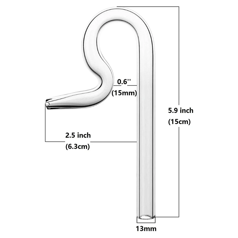 Aquarium ADA Style 13mm 17mm Glass Lily Pipe Inflow Outflow Tube The Glass Inlet Outlet Water Pipe for Fish Tank filter 12/16mm