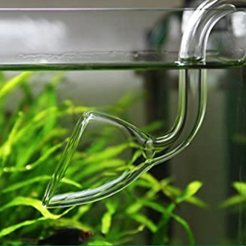 Aquarium ADA Style 13mm 17mm Glass Lily Pipe Inflow Outflow Tube The Glass Inlet Outlet Water Pipe for Fish Tank filter 12/16mm