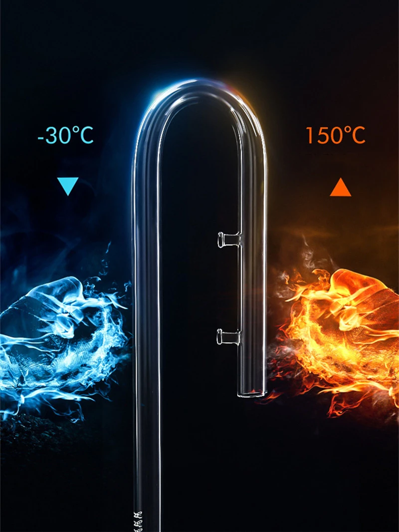 Aquarium ADA Style 13mm 17mm Glass Lily Pipe Inflow Outflow Tube The Glass Inlet Outlet Water Pipe for Fish Tank filter 12/16mm