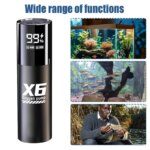 Aquarium Fish Tank Oxygen Pump Charging Dual-Purpose Air Pump Usb Lithium Battery Household Portable Fishing Mute 2400ma Outdoo - Image 5