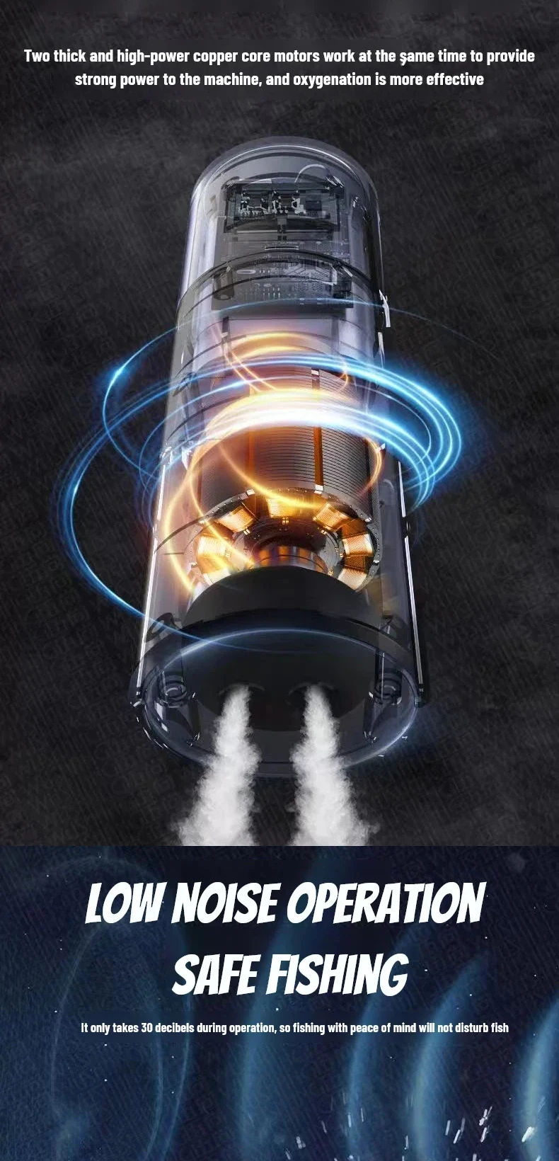 Aquarium Fish Tank Oxygen Pump Charging Dual-Purpose Air Pump Usb Lithium Battery Household Portable Fishing Mute 2400ma Outdoo