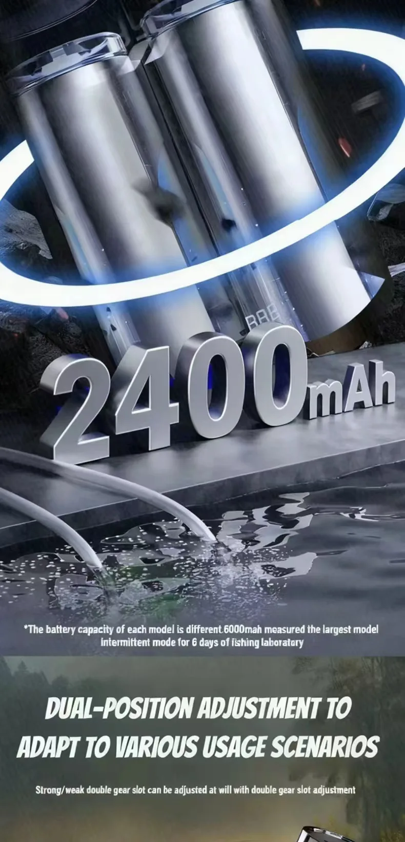 Aquarium Fish Tank Oxygen Pump Charging Dual-Purpose Air Pump Usb Lithium Battery Household Portable Fishing Mute 2400ma Outdoor