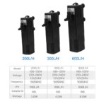 Submersible Water Filter Pump Turtle Tank Filter Aquarium Fish Tank Oxygen Increasing Pump Low Level Water EU Plug - Image 2