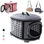 Cat Puppy Carrier Backpack Fashion Breathable 4 Colors Pet Single Shoulder Bags for Cats Small Dogs Outdoor Traveling Supplies
