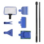 Adjustable Aquarium Tank Clean Set Aquarium Cleaning Tools 5 in 1 Aquarium Cleaner - Image 2