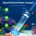 Aquarium Vacuum Cleaner Siphon Pump Gravel Filter & Flow Control Manual Aquarium Water Changer Fish Tank Air Pump Cleaning Tools - Image 6