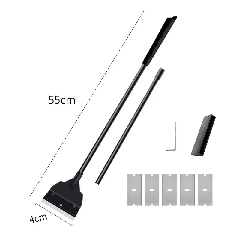 Aquarium Algae Scraper Cleaner Fish Tank Cleaning Tool Detachable Blade Glass Cleaner Household Cleaning Tool Accessories