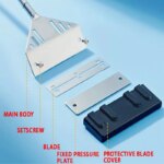 Aquarium flat sand algae removal dual-use glass Algae scraper stainless steel household cleaning to tools Fish tank accessories - Image 4