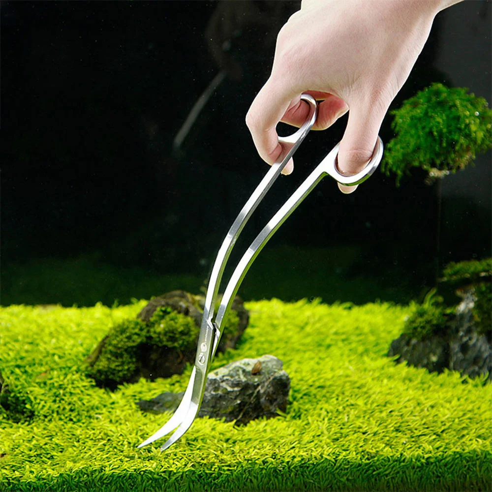 Aquarium Accessories Hard Stainless Steel Aquarium Tool Scissor Tweezers Plants Wave Scissors Fish Tank Shovels Cleaner Supplies Aquarium Accessories Hard Stainless Steel Aquarium Tool Scissor Tweezers Plants Wave Scissors Fish Tank Shovels Cleaner Supplies