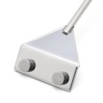 OOTDTY Aquarium Glass Fish Tank Stainless Steel Coralline Algae Scraper Blade Cleaner - Image 5