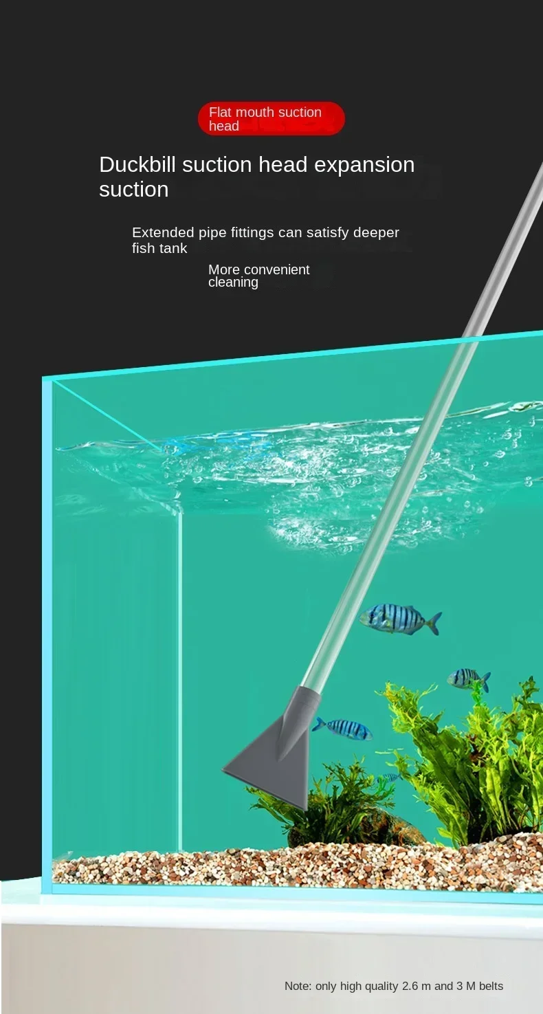 Siphon Pump with Filter Nozzle Fish Tank Water Changer Air Pump Cleaning Accessorie Handheld Aquarium Gravel Cleaner Vacuum Tool Siphon Pump with Filter Nozzle Fish Tank Water Changer Air Pump Cleaning Accessorie Handheld Aquarium Gravel Cleaner Vacuum Tool