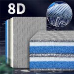 1Pcs New 8D Aquarium Filter Sponge 8-Layers High-Density Biochemical Filter Cotton Sponge Aquarium Accessories - Image 3