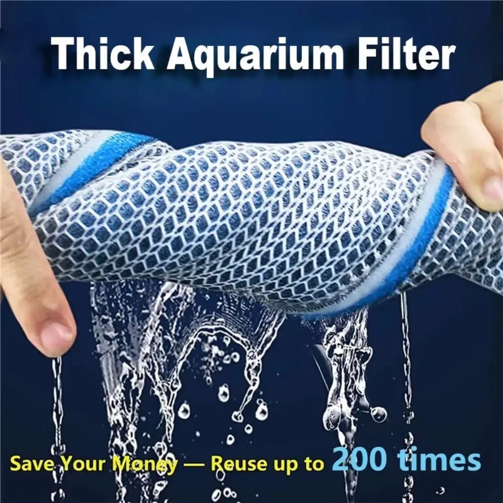 1Pcs New 8D Aquarium Filter Sponge 8-Layers High-Density Biochemical Filter Cotton Sponge Aquarium Accessories 1Pcs New 8D Aquarium Filter Sponge 8-Layers High-Density Biochemical Filter Cotton Sponge Aquarium Accessories