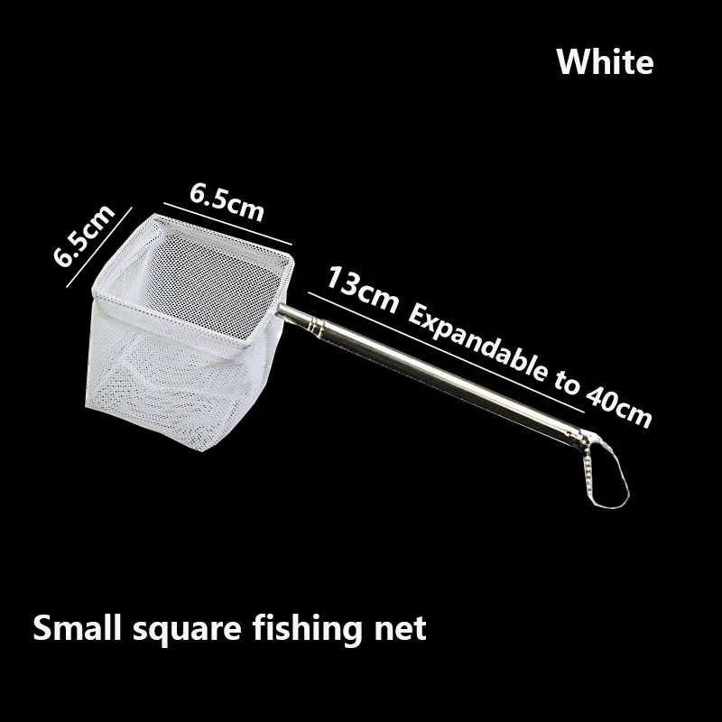 Fishing Landing Net Rustproof Corrosion Resistant Stainless Steel Fishing Net For Catchin Fish Shrimp Tank Aquarium accessories