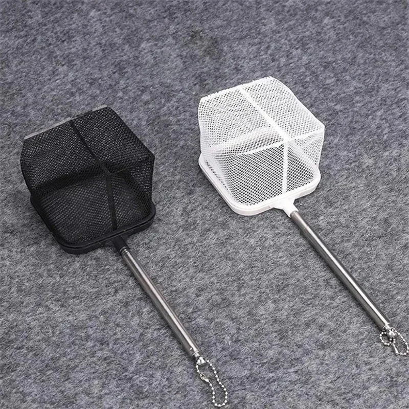 Aquarium Fish Tank Net with Suction Cup Extendable Handle Landing Net Isolation Net for Fish Tank Cleaning Tool Accessories Aquarium Fish Tank Net with Suction Cup Extendable Handle Landing Net Isolation Net for Fish Tank Cleaning Tool Accessories