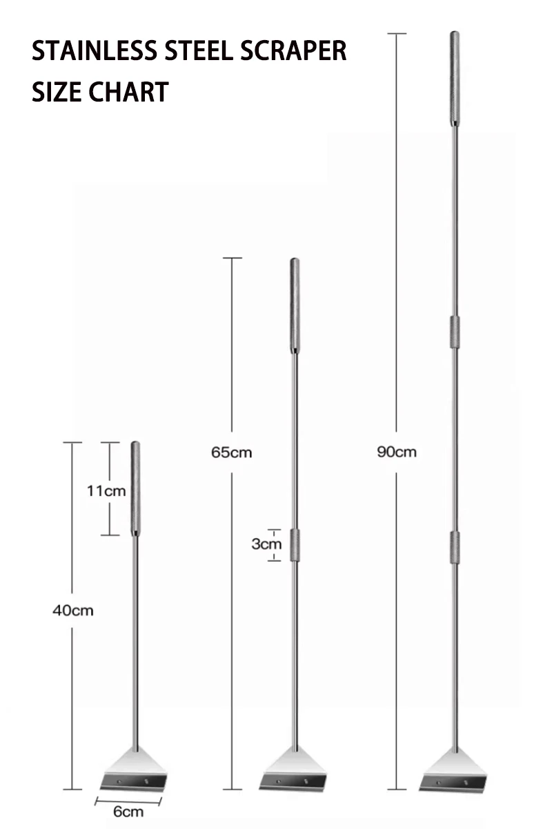 ZRDR Stainless Steel Aquarium Fish Tank Algae Scraper Blade Aquatic Water Live Plant Grass Cleaning Multi-Tool Cleaner Kit Set